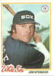 1978 Topps Baseball Cards      182     Jim Spencer